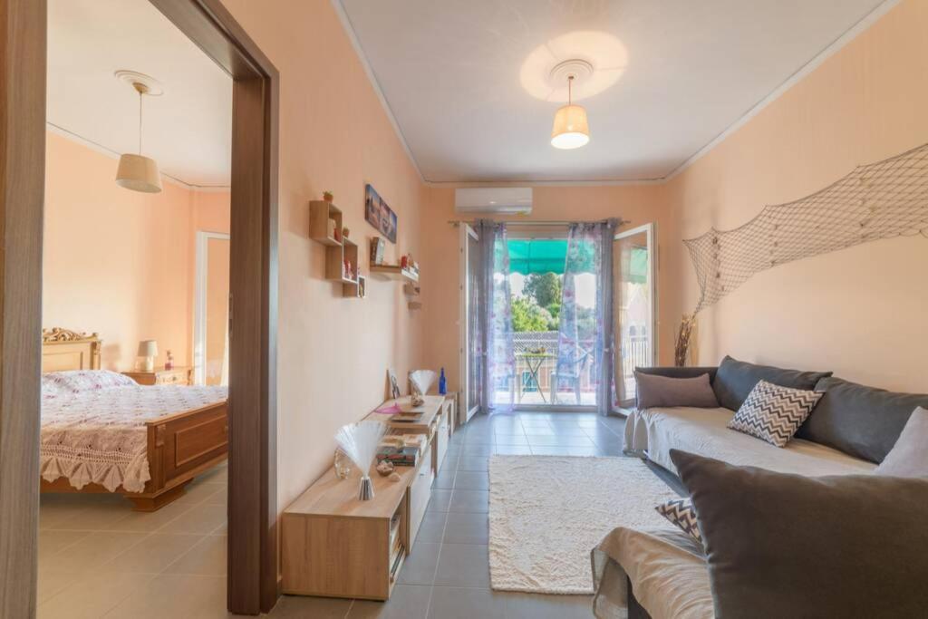 Bright Newly Renovated Apt Near Beach & Center+Ac Anemomylos 외부 사진