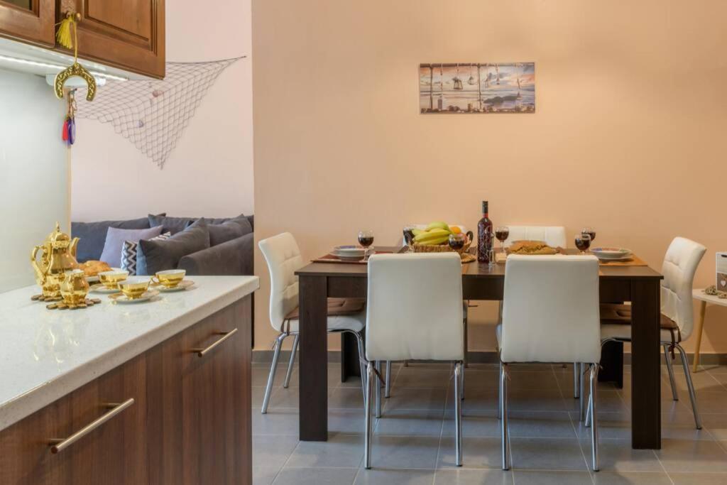 Bright Newly Renovated Apt Near Beach & Center+Ac Anemomylos 외부 사진